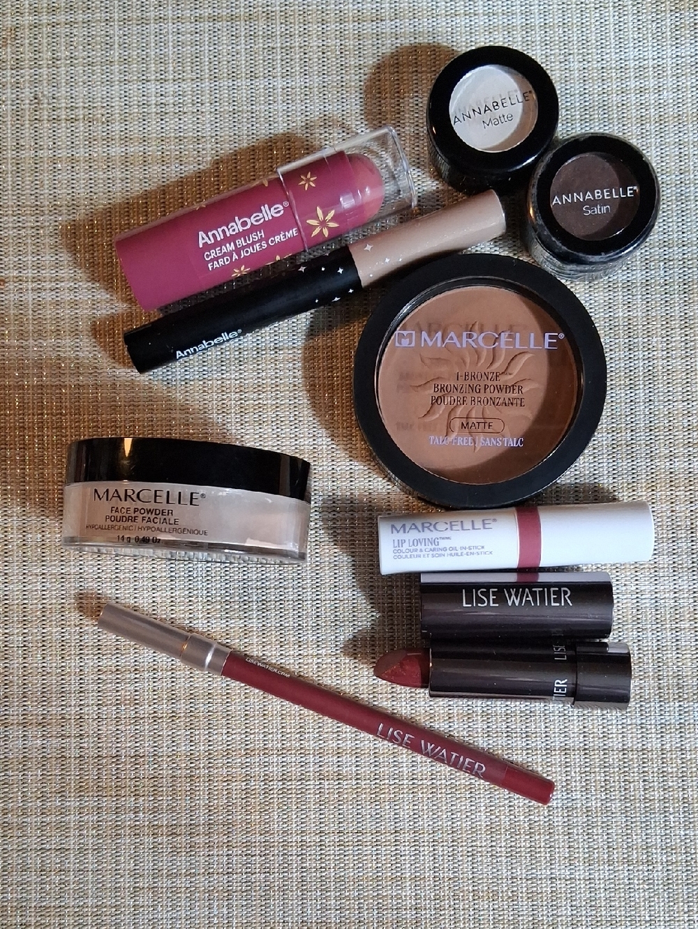 Watier, Marcelle and Annabelle Makeup